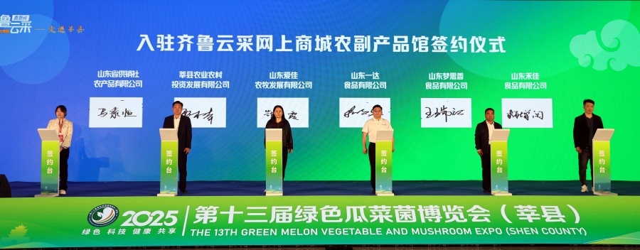组图丨打卡第十三届绿色瓜菜菌博览会（莘县）ope体育网址(图2)