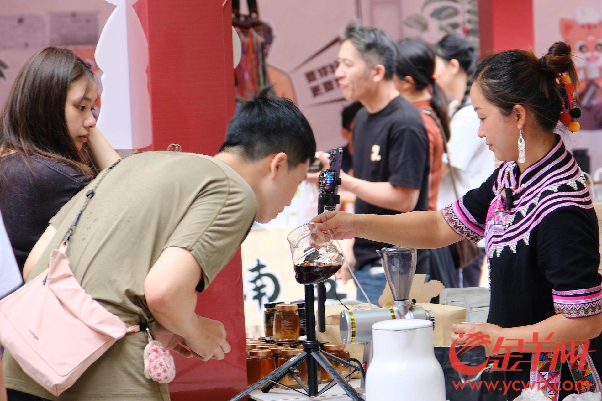 延续百年咖啡情缘咖啡广式小吃云南孟连精品亮相广州上下九(图7)