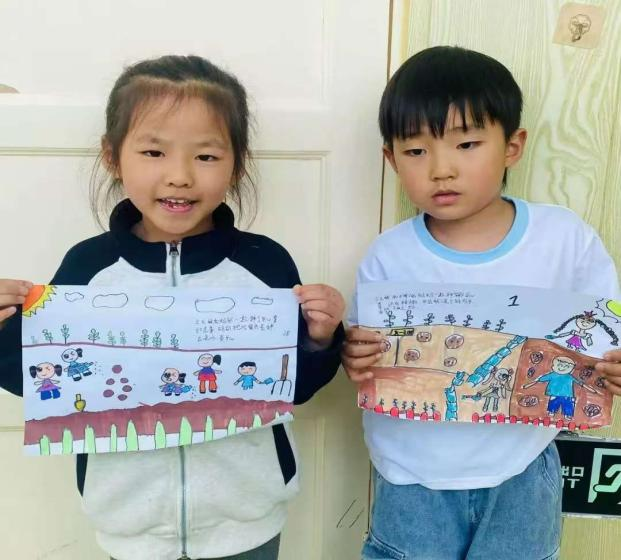 家长助教 共育新苗阜阳市颍东区插花镇闸南幼儿园开展家长进课堂亲子种植活动(图5)